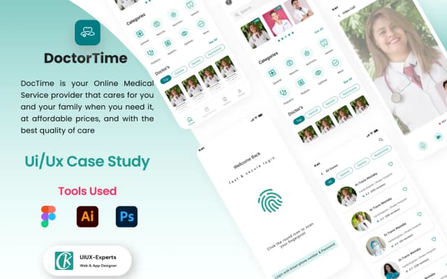 Doctor Time - UI/UX ready teamplate