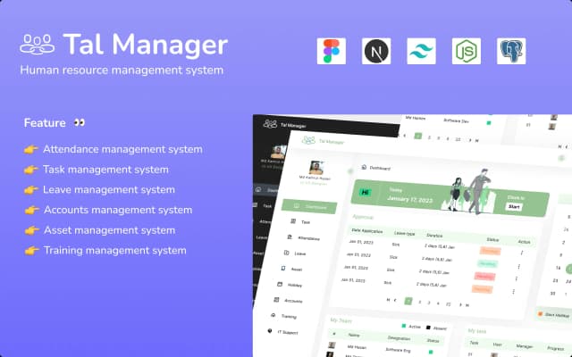 TAL Manager - An HRMS application